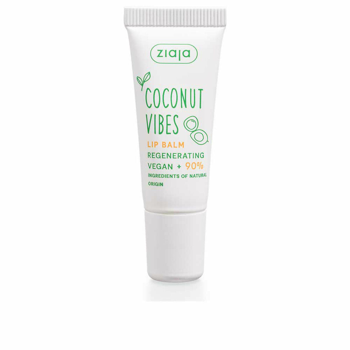 Lip Balm Ziaja Coconut and Orange Vibes 10 ml Regenerating