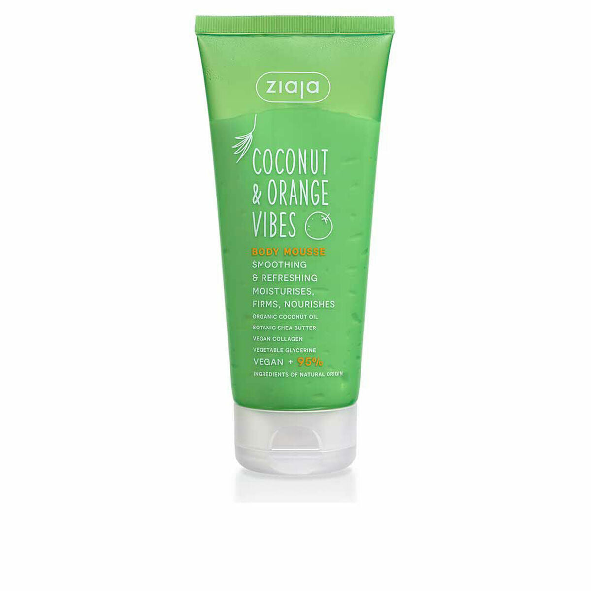 Body Cream Ziaja Coconut & Orange Vibes 200 ml Mousse