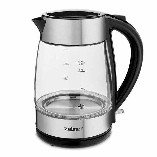 Kettle Zelmer ZCK8011 Black Silver Stainless steel Crystal 2200 W 1,7 L