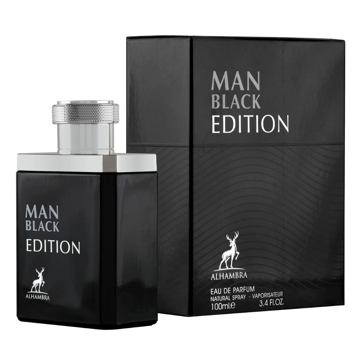 Men's Perfume Maison Alhambra Man Black Edition EDP 100 ml - Perfumes for men - Maison Alhambra - Default Title