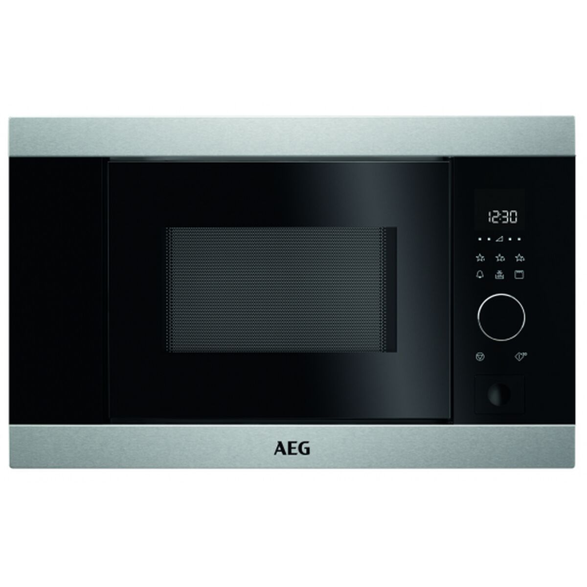 Mikrowelle AEG MBB1756D-M Schwarzstahl 800 W 16 L