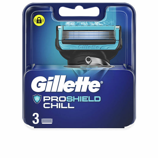 Ersatzrasierklinge Gillette Fusion Proshield Chill 3 Stück