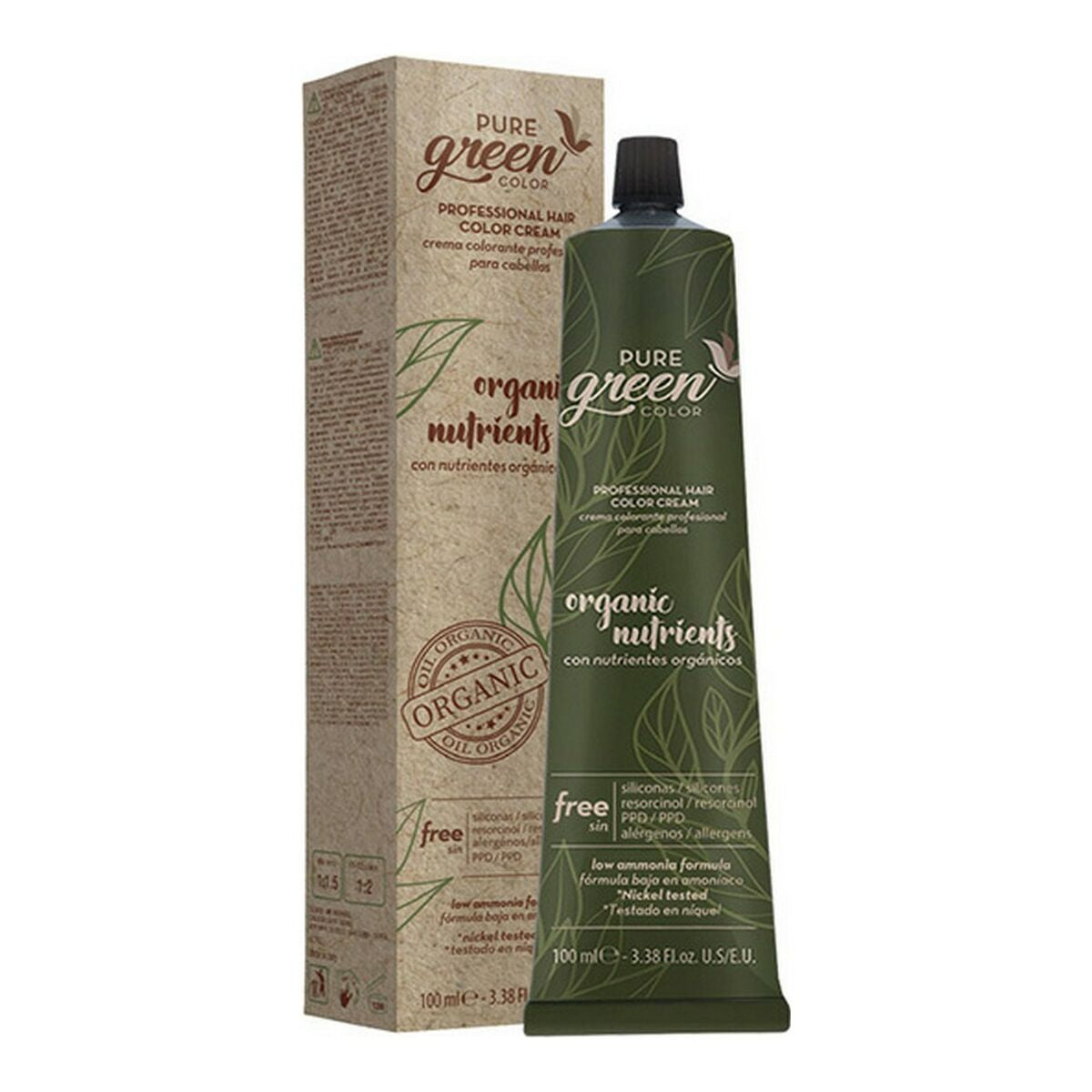 Colouring Cream Pure Green Nº 10.0 (100 ml) Pure Green