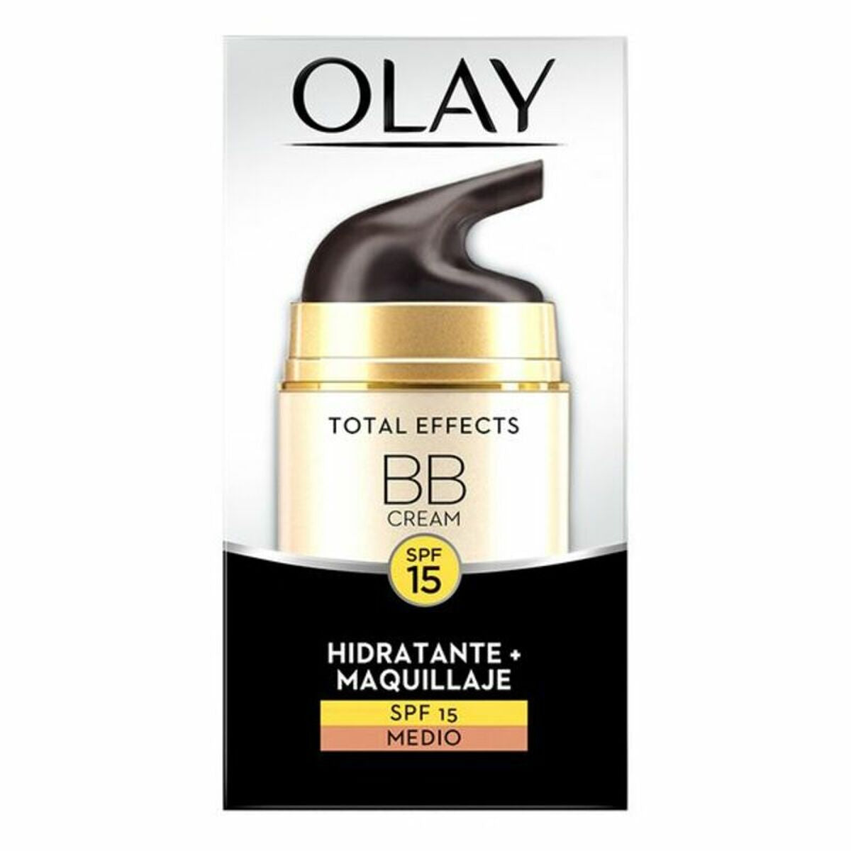 Hydrating Cream with Colour Olay Total Effects Bb Cream Spf 15 50 ml Medium (50 ml) Olay