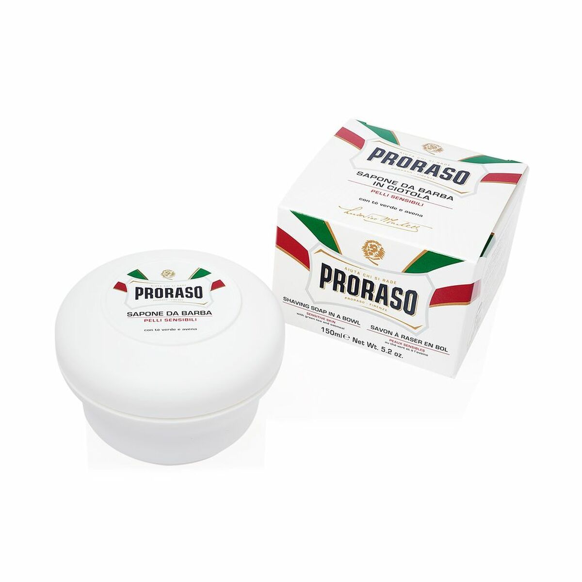 Rasierseife Weiß Proraso Pelli Sensibli 150 ml