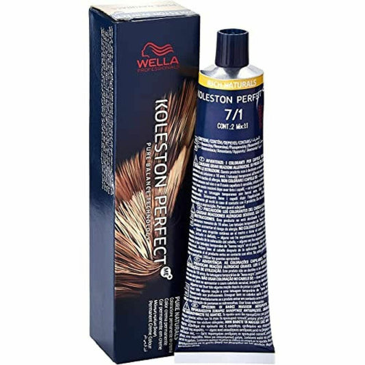 Permanent Dye Wella Koleston Perfect Pure Naturals Nº 7.01 60 ml Wella