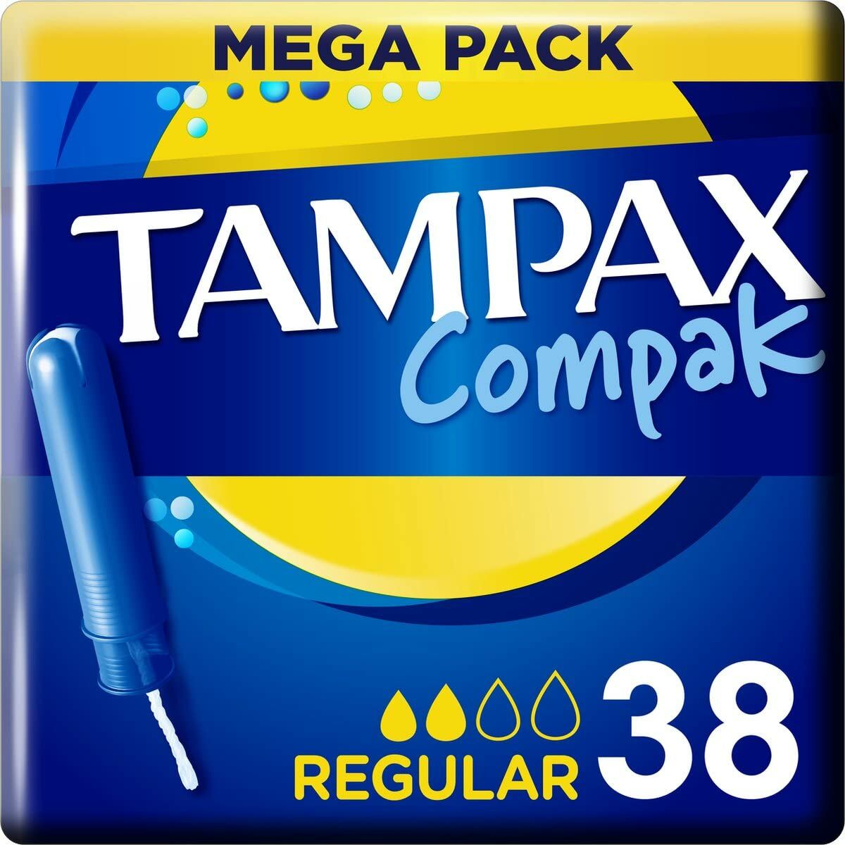 Normale Tampons Tampax Compak 38 Einheiten