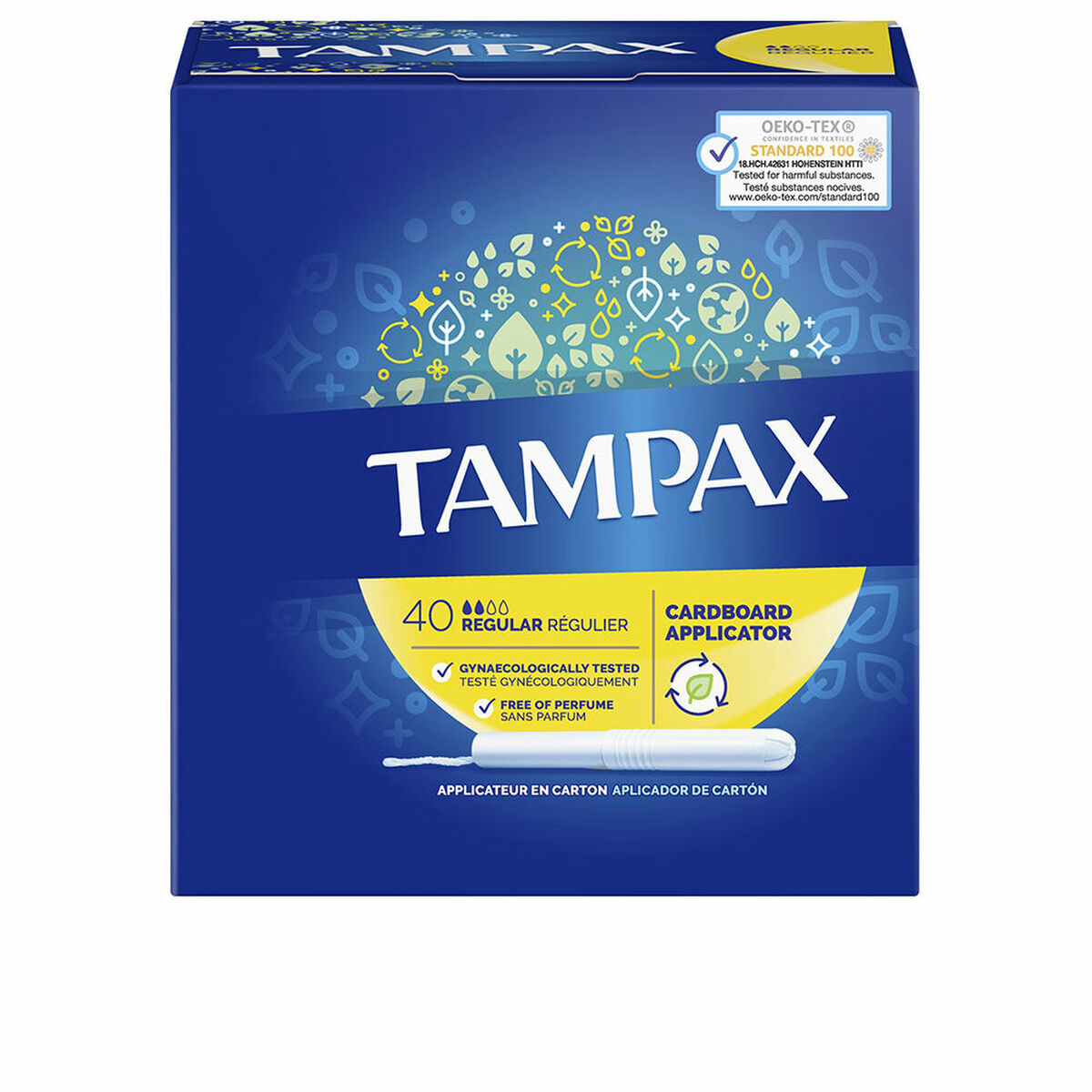 Normale Tampons Tampax 40 Einheiten