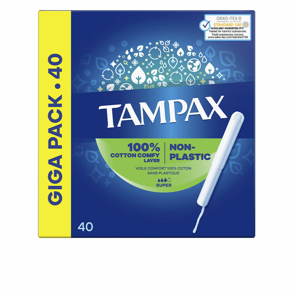 Super Tampons Tampax 40 Einheiten