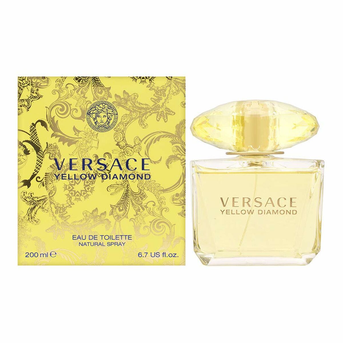 Women's Perfume Versace EDT Yellow Diamond 200 ml Versace