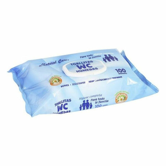 Moist Wipes WC Natural Care (100 uds) byKim Natural Care