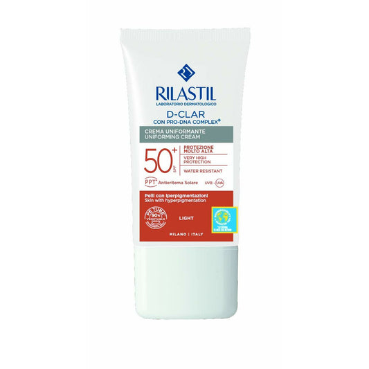 Sonnencreme fürs Gesicht Rilastil Sun System Unifying Spf 50 Light (40 ml)