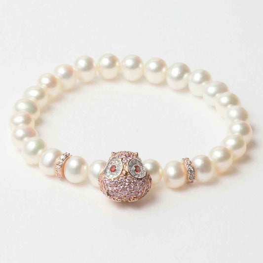 Ladies' Bracelet Lancaster JLA-BR-OWL-2-WH 16 mm Lancaster