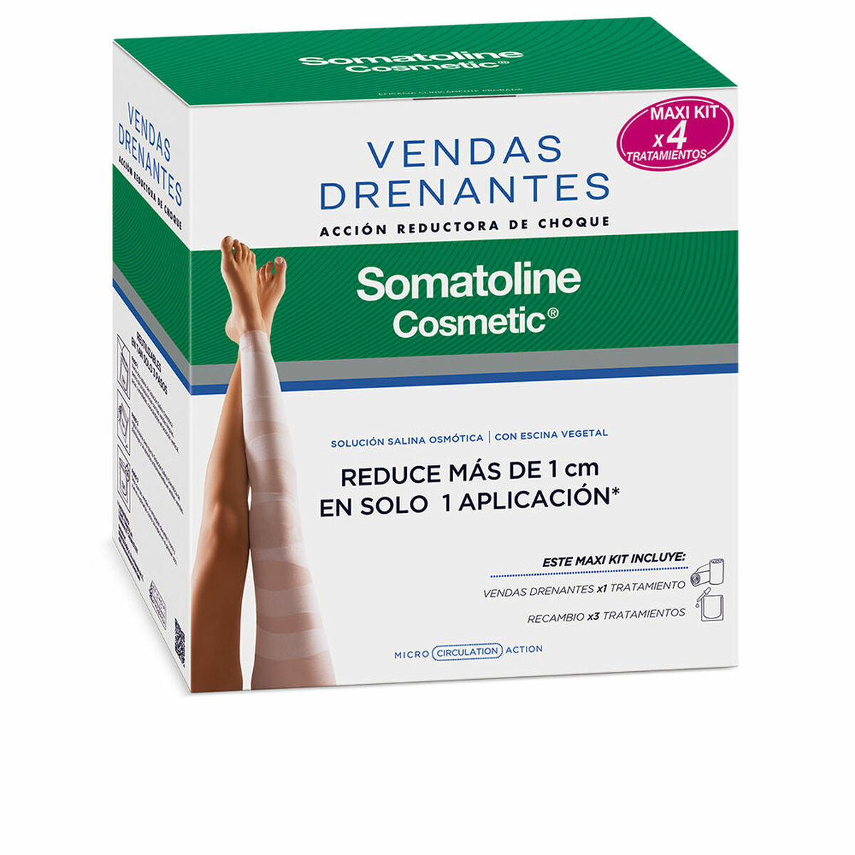 Bandagen Somatoline 4 Stück Drainage