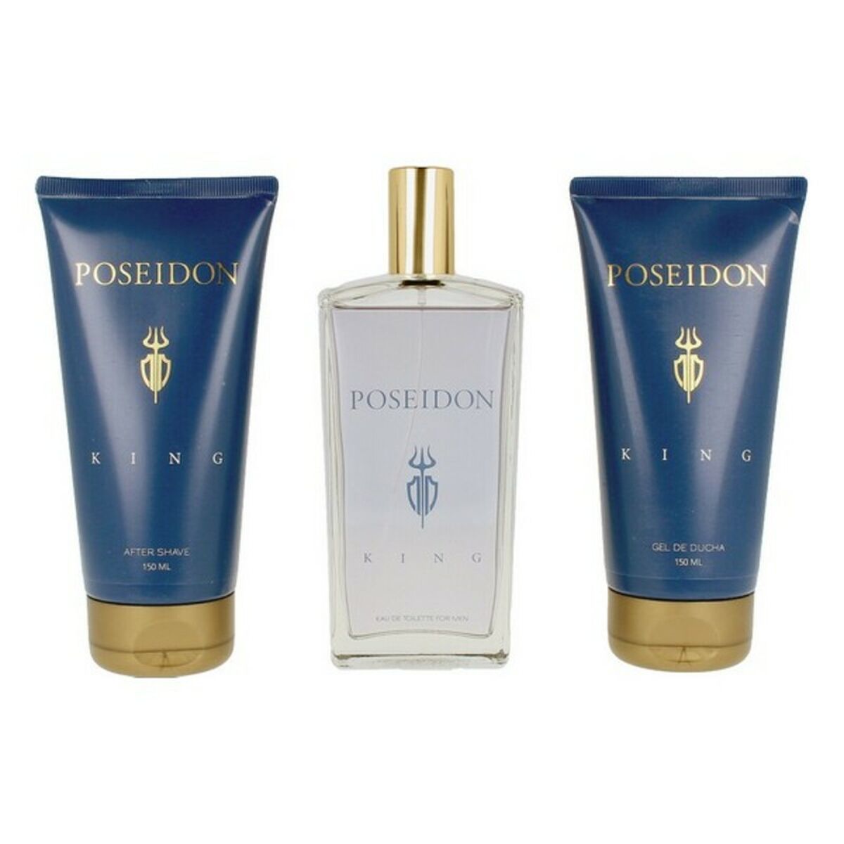 Set mit Herrenparfüm The King Poseidon EDT (3 pcs) (3 pcs)