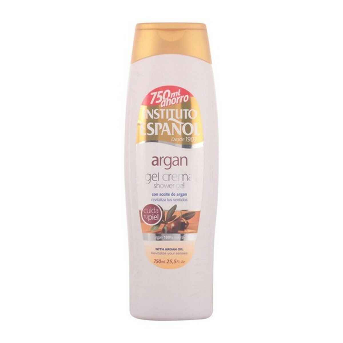 Shower Gel with Argan Oil Instituto Español (750 ml) (1 Unit) Instituto Español