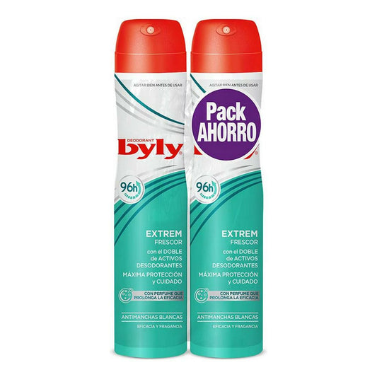 Unsichtbares Anti-Flecken-Deodorant Extrem Byly (2 uds)