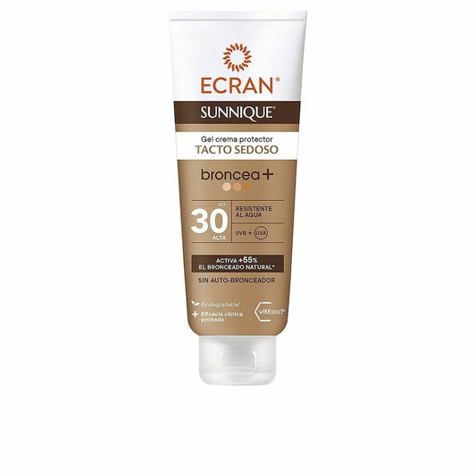 Sonnenschutzgel Ecran Sunnique Broncea+ Cream SPF 30 (250 ml)