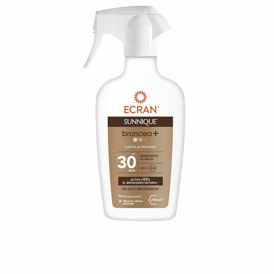 Sonnenmilch Ecran Sunnique Broncea+ Bronzer Spf 30 (270 ml)