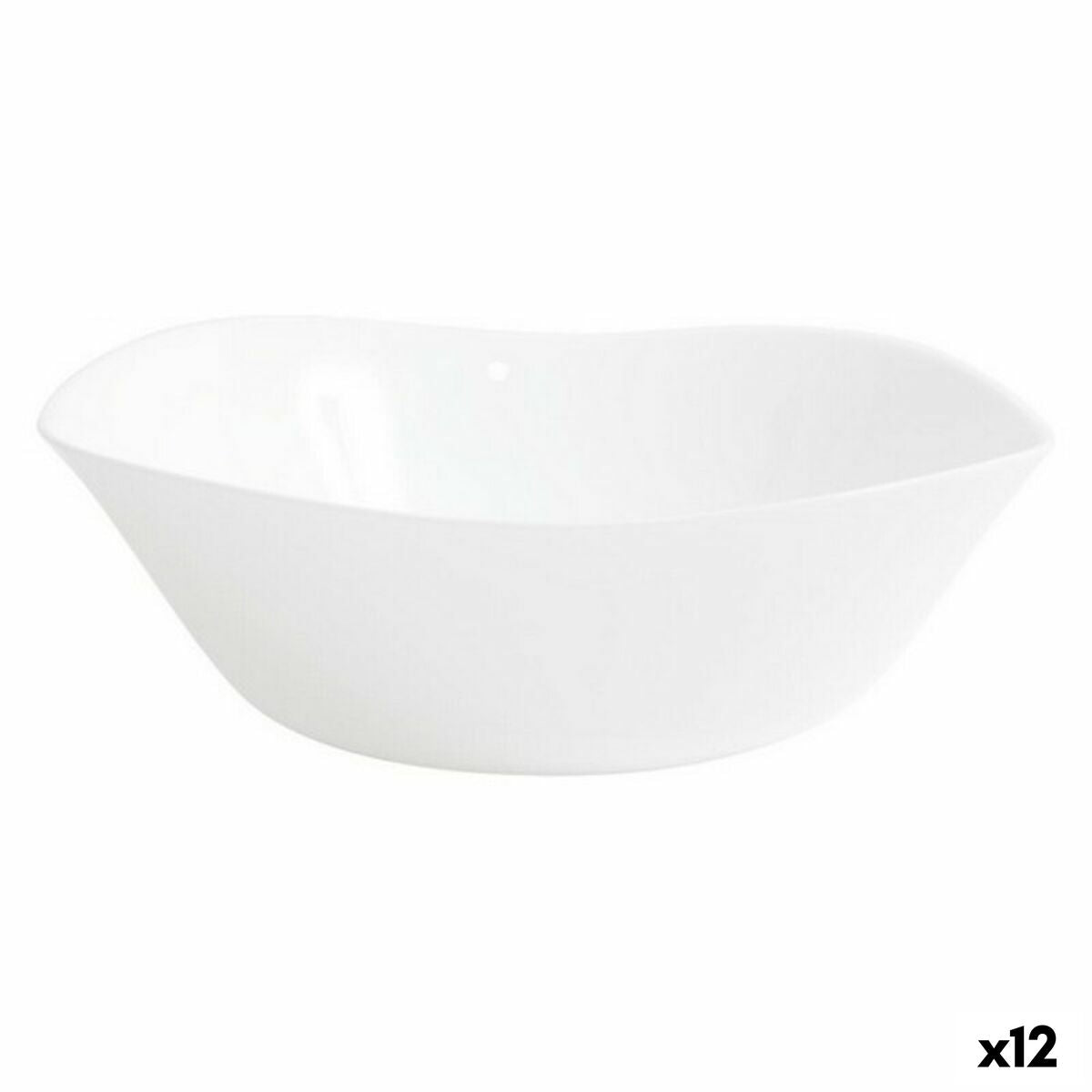 Salad Bowl Bormioli 498910M91321990 (12 Units) (25 x 8,2 cm)