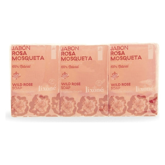 Seifenkuchen Rosa Mosqueta Lixoné (3 x 125 g)