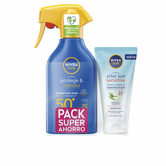 Sonnenschutz-Set Nivea LSF 50 2 Stück