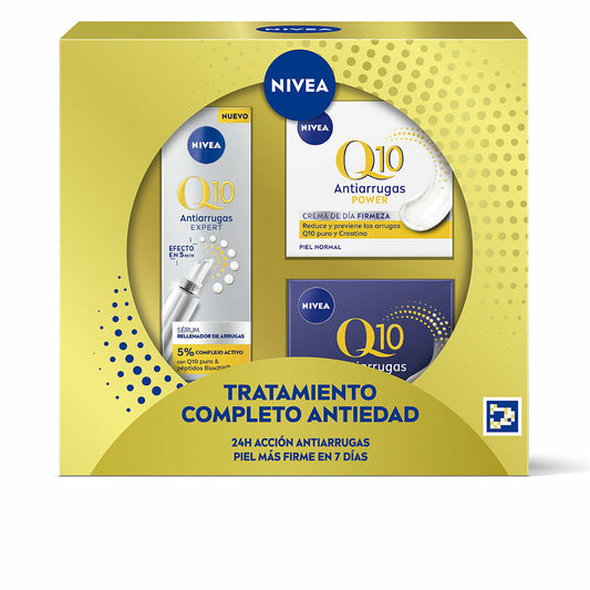 Damenkosmetik-Set Nivea Q10 ANTI-ARRUGAS Anti-Aging Q10 3-teilig