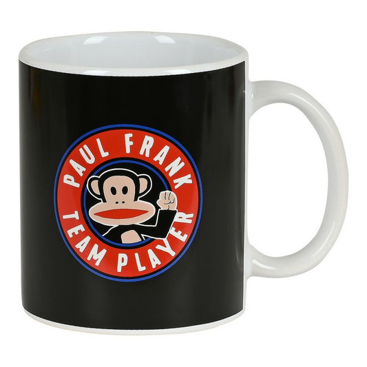 Mug Paul Frank Team player Ceramic Black (350 ml) Paul Frank