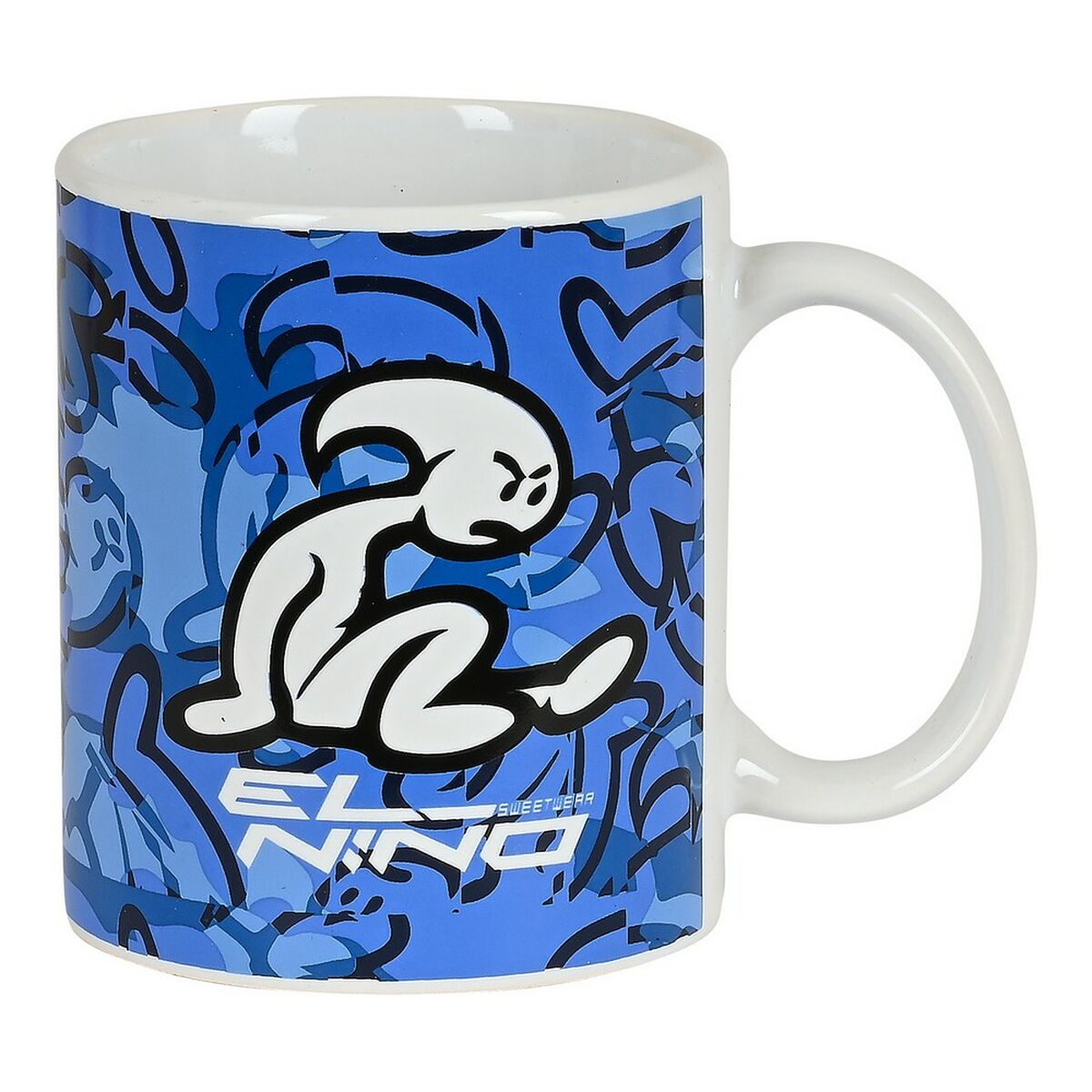 Mug El Niño Blue bay Ceramic Blue (350 ml) El Niño