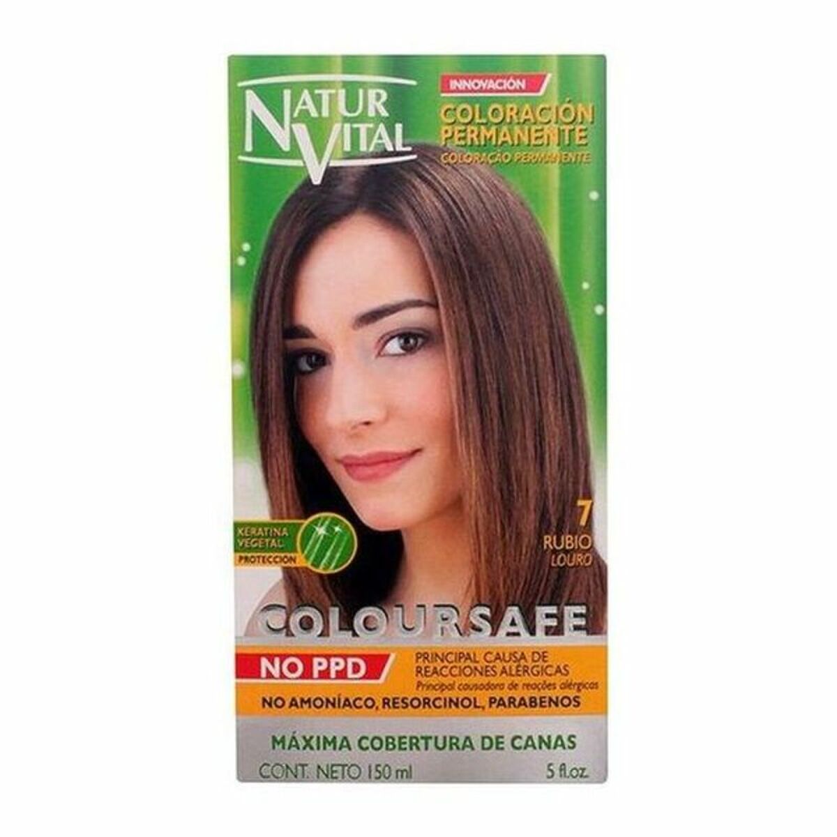 Dye No Ammonia Coloursafe Naturaleza y Vida 8414002078080 (150 ml) Naturaleza y Vida