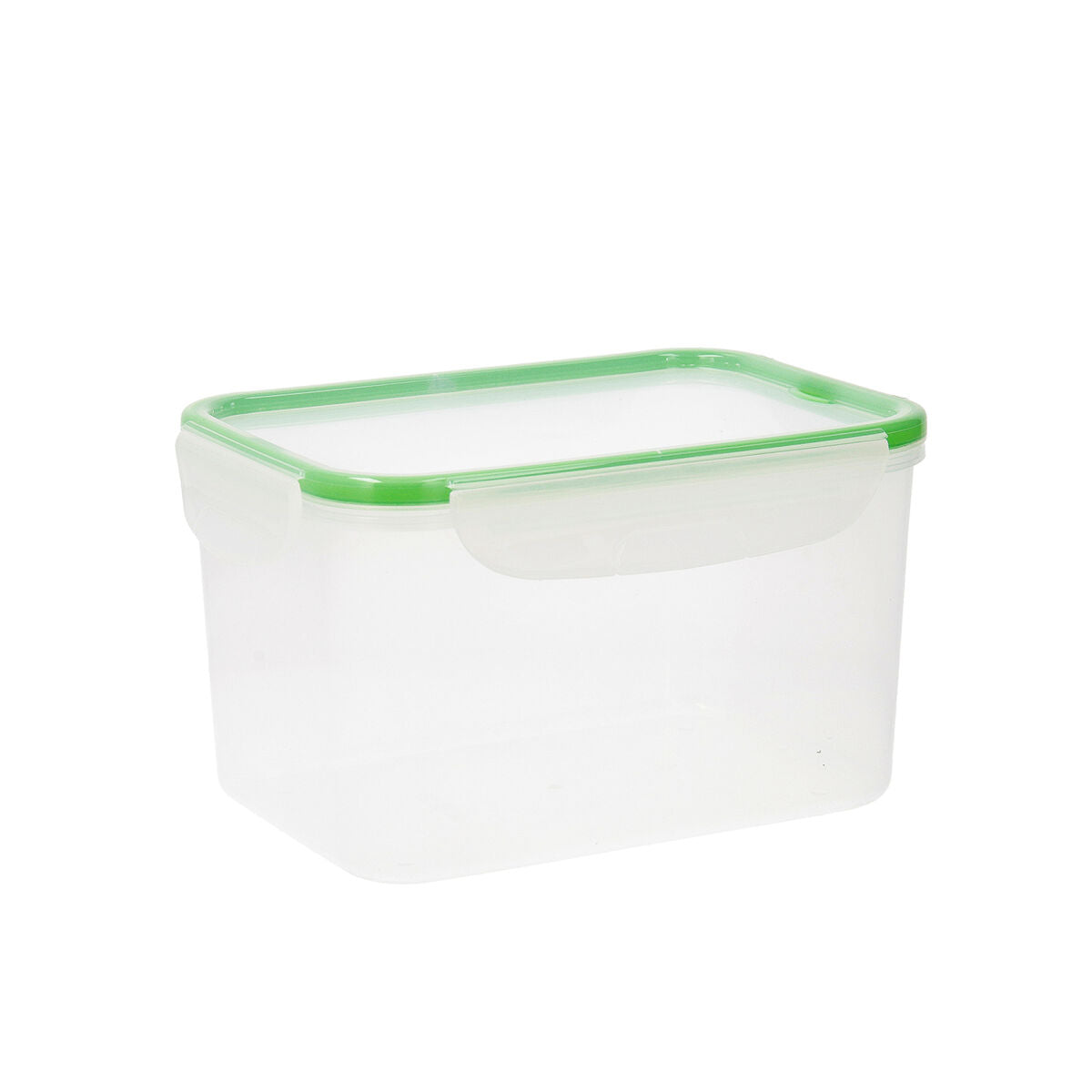 Lunch box Quid Greenery 2,8 L Transparent Plastic (4 Units) (Pack 4x) Quid