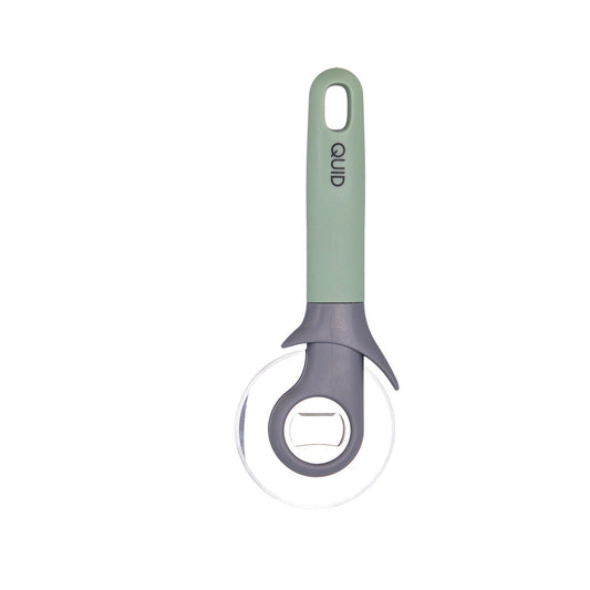 Pizza Cutter Quid Ozon Green Metal 20 cm