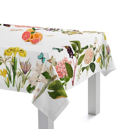 Tablecloth HappyFriday Spring time Multicolour 150 x 150 cm HappyFriday