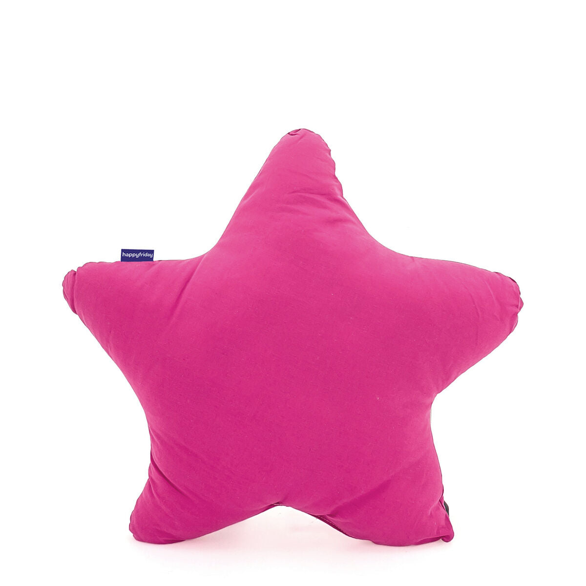 Cushion HappyFriday Basic Fuchsia Star 50 x 50 cm HappyFriday