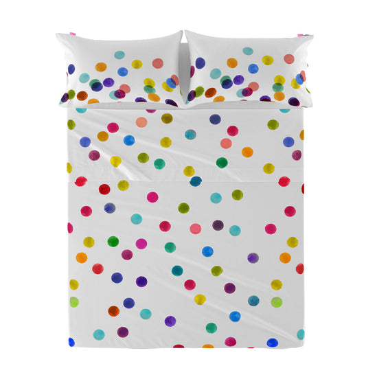 Top sheet HappyFriday Confetti Multicolour 210 x 270 cm (Confetti) HappyFriday