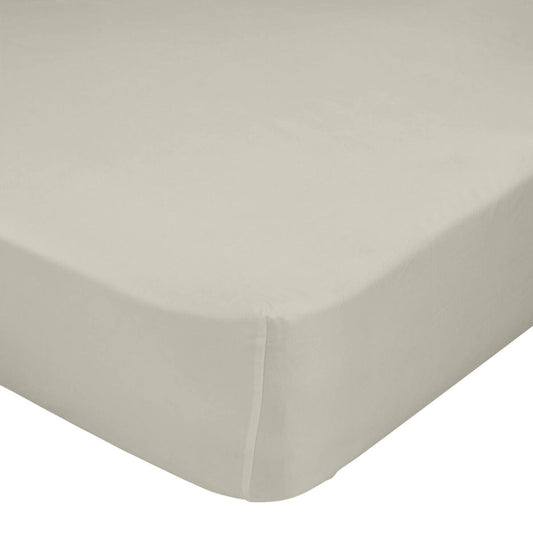 Fitted bottom sheet HappyFriday Basic Beige 90 x 200 x 32 cm HappyFriday