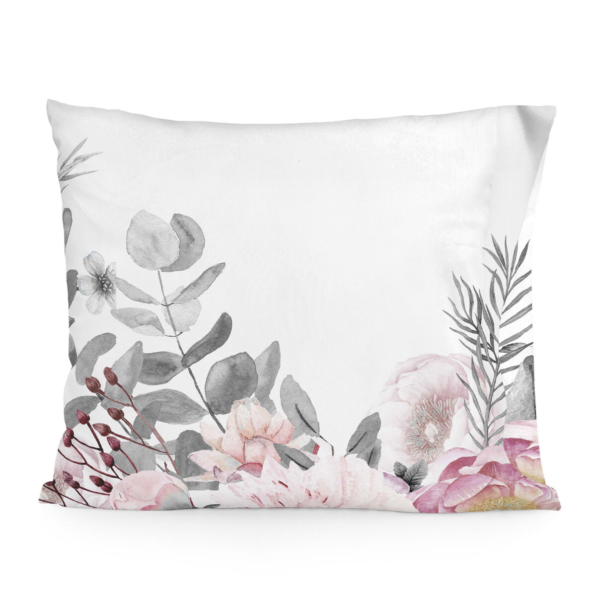 Pillowcase HappyFriday Delicate bouquet Multicolour 60 x 70 cm HappyFriday