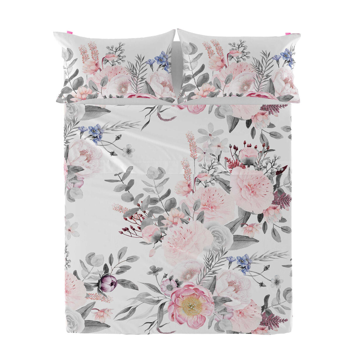 Top sheet HappyFriday Delicate bouquet Multicolour 210 x 270 cm HappyFriday