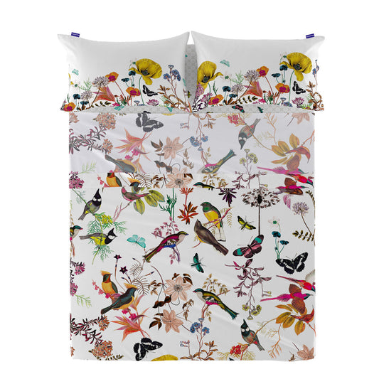 Top sheet HappyFriday Birds of paradise Multicolour 180 x 270 cm HappyFriday