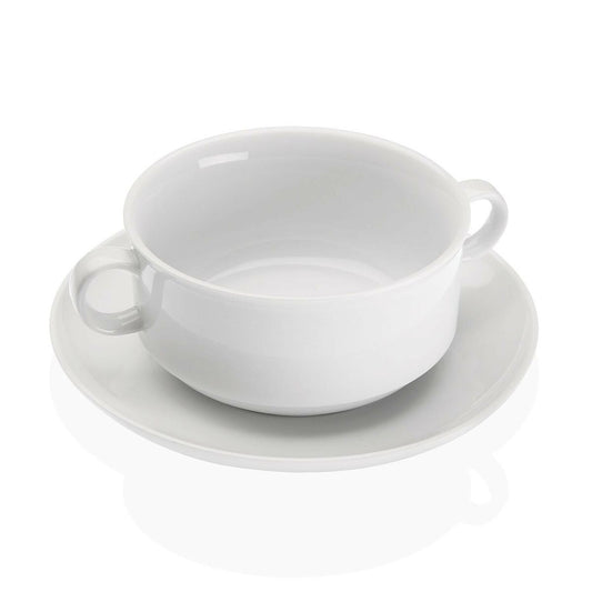 Soup Bowls Versa White 17 x 6 x 12,3 cm