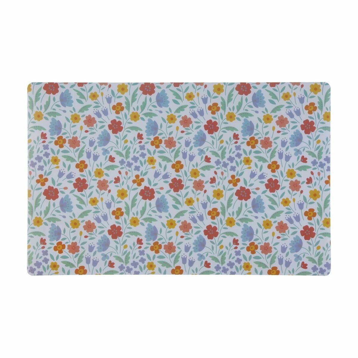 Table Mat Versa Flowers Multicolour Versa