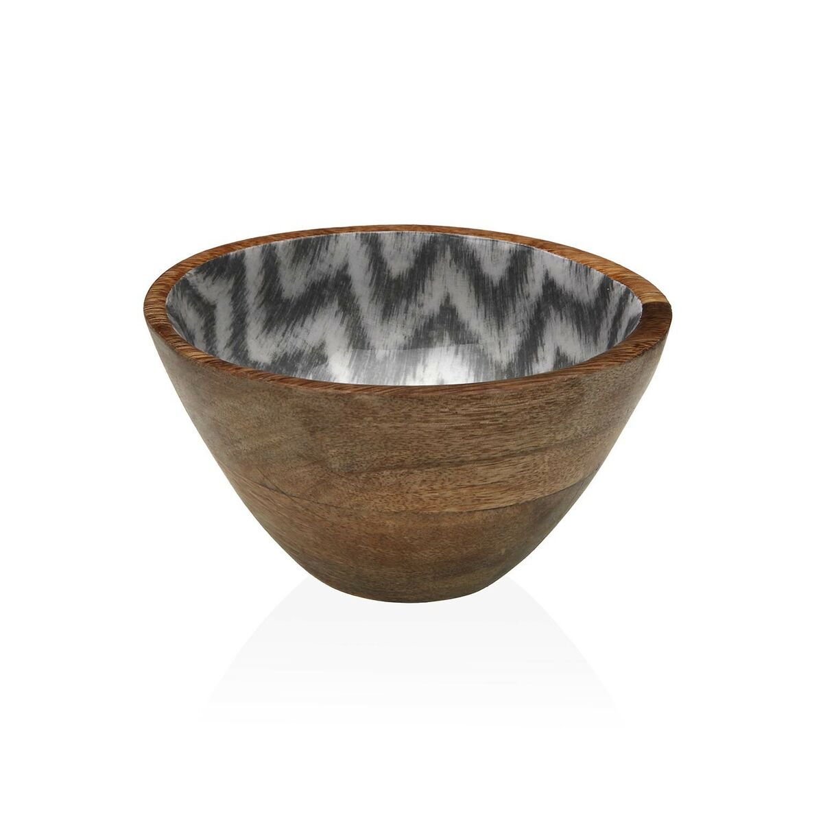 Bowl Versa Chevron Bamboo Porcelain Mango wood