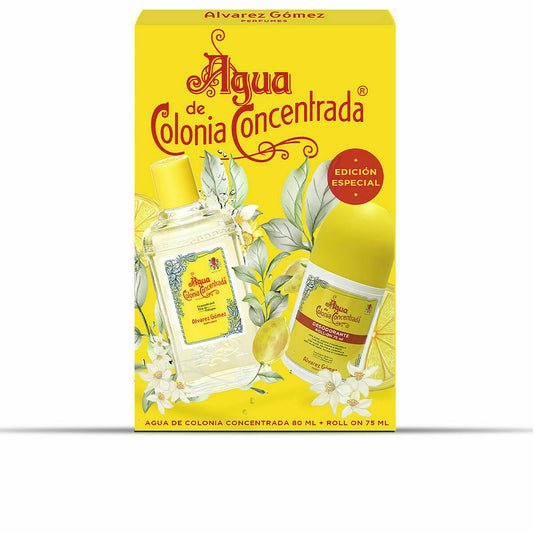 Unisex' Perfume Set Alvarez Gomez Agua de Colonia Concentrada EDC 2 Pieces Alvarez Gomez