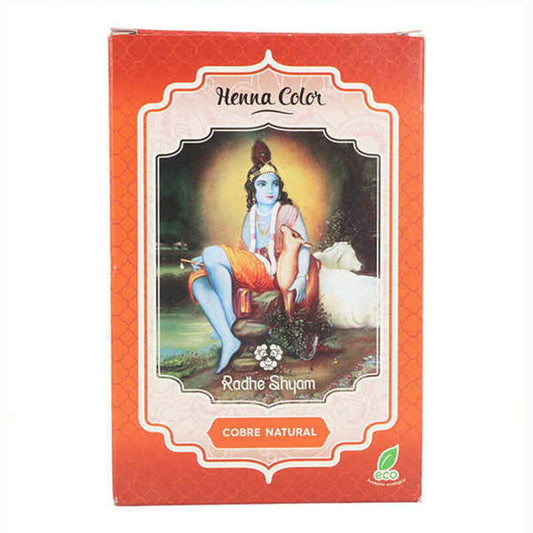 Semi-permanent Colourant Henna Radhe Shyam 260230111 Copper (100 g) Radhe Shyam