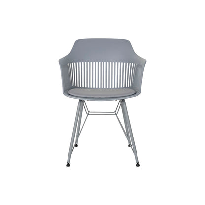 Chair DKD Home Decor Light grey 56 x 53 x 81 cm DKD Home Decor