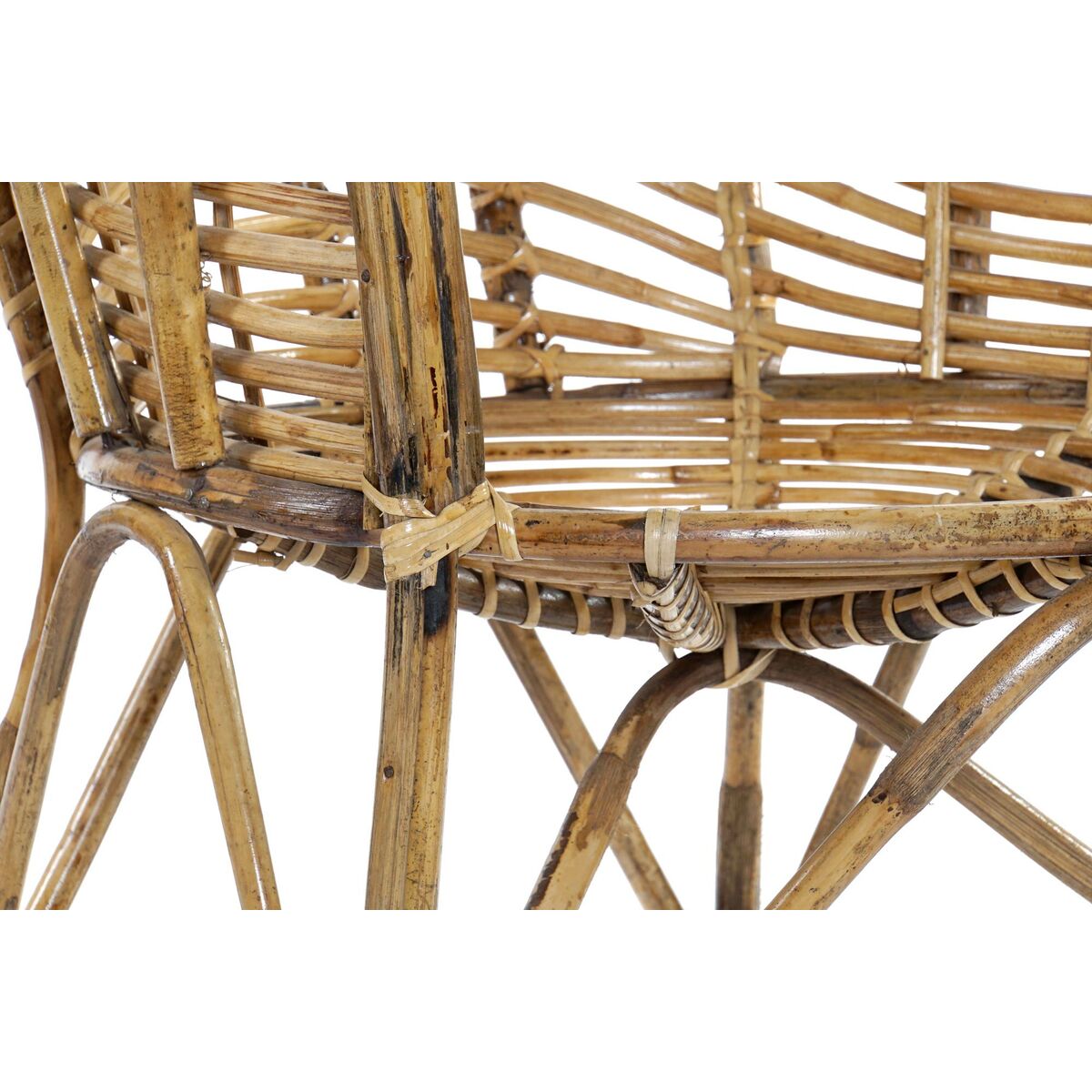 Armchair DKD Home Decor Natural wicker 56 x 50 x 83 cm 56 x 56 x 83 cm