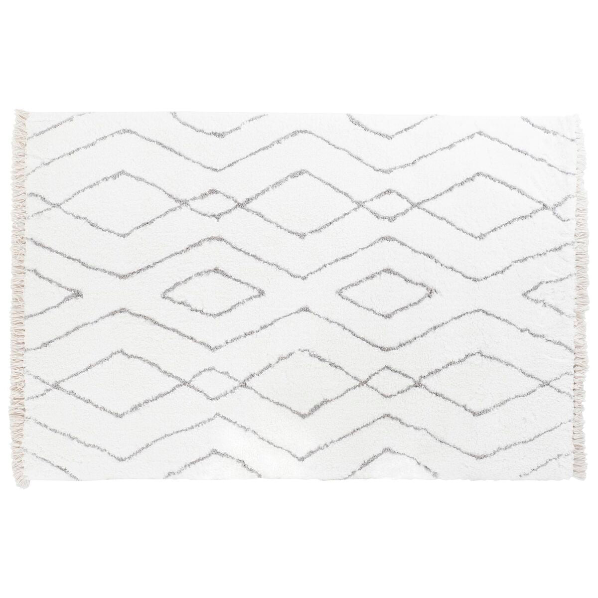 Carpet DKD Home Decor White Grey 200 x 290 x 1,5 cm DKD Home Decor