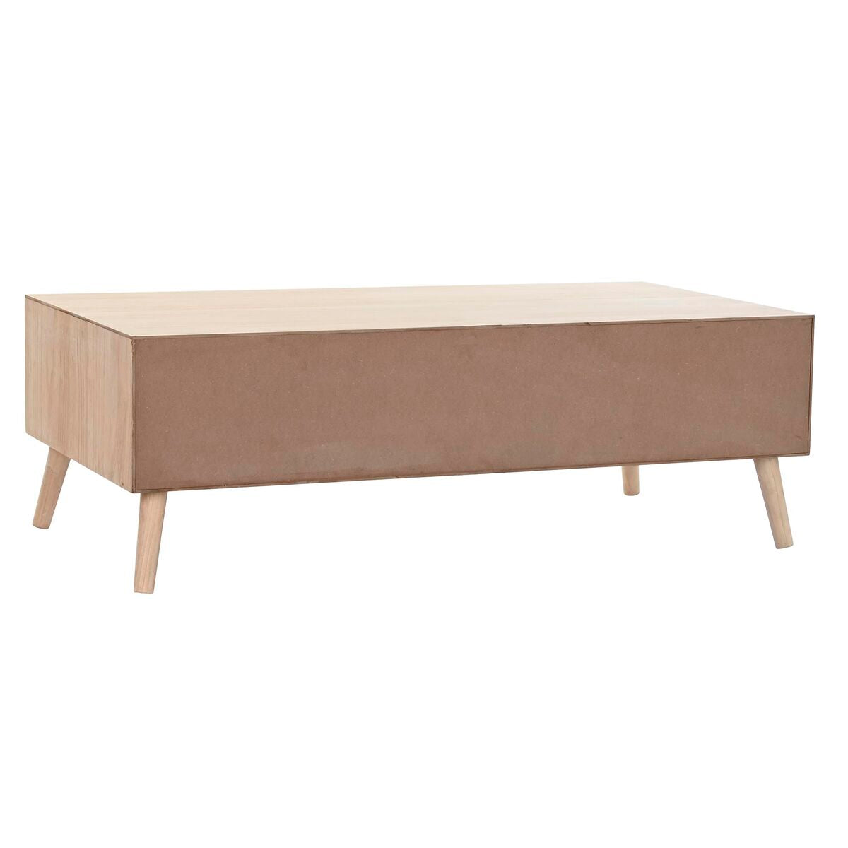 Centre Table DKD Home Decor Brown Wood Fir Plastic MDF Wood 120 x 60 x 42,5 cm