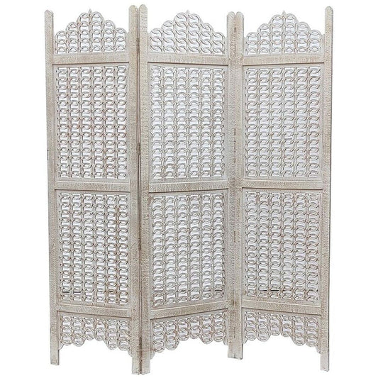 Folding screen DKD Home Decor MDF Mango wood (150 x 2 x 180 cm)