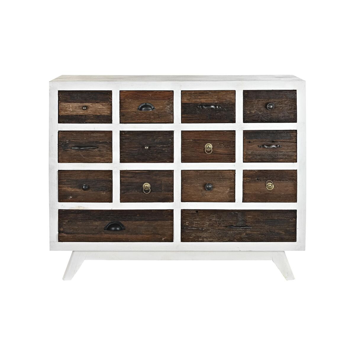 Chest of drawers DKD Home Decor Colonial Mango wood (109 x 37 x 90 cm)